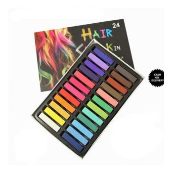 24 Temporary Hair Coloring Chalk - Personal Care - Best Price in Pakistan - HitShop.pk